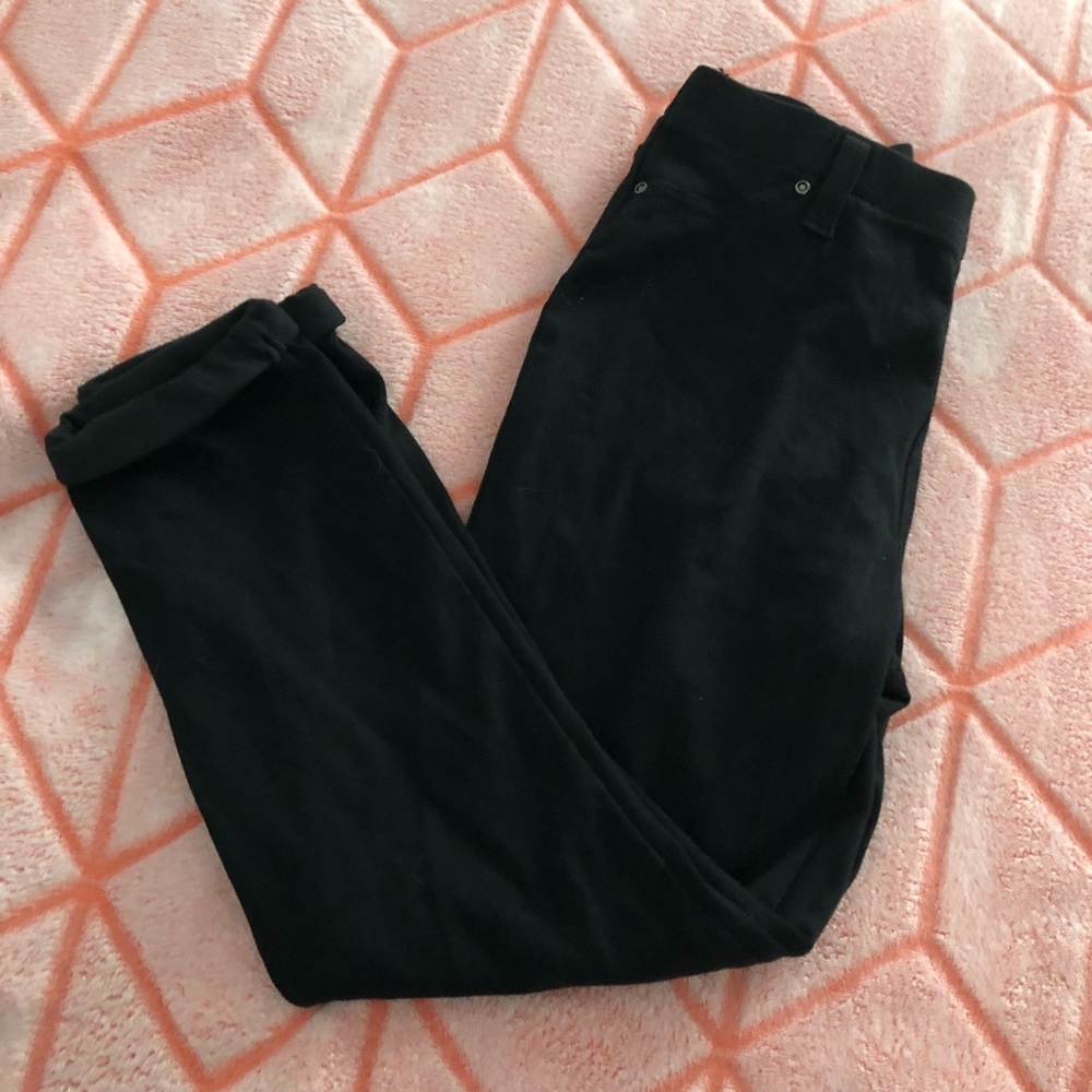 Cropped stretch jeggings
